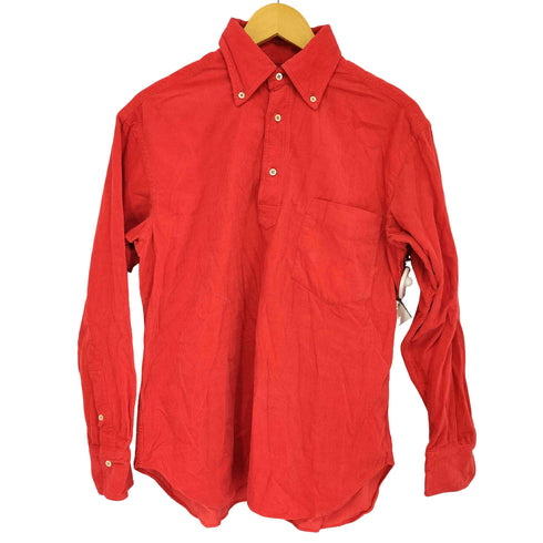 ギローバー GUY ROVER イタリア製 コーデュロイ ボタンダウン プルオーバーシャツ メンズ  38/15